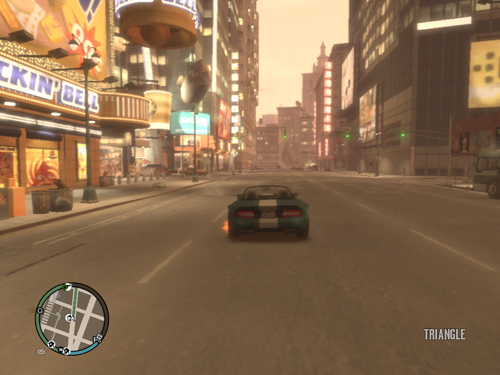 auto straße gta 4 © pc-spiele-wiese.de