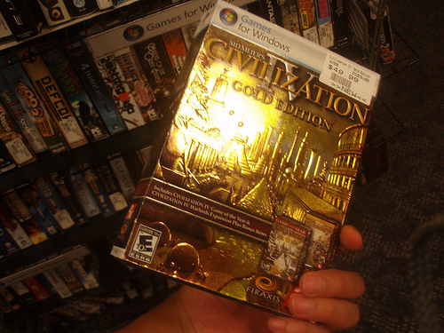 civ 4 gold edition in der hand © flickr /liangjinjian