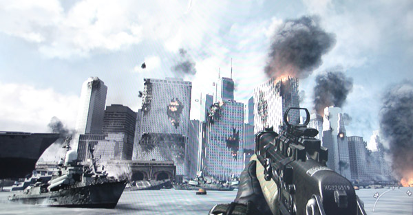 call of duty mw3 new york