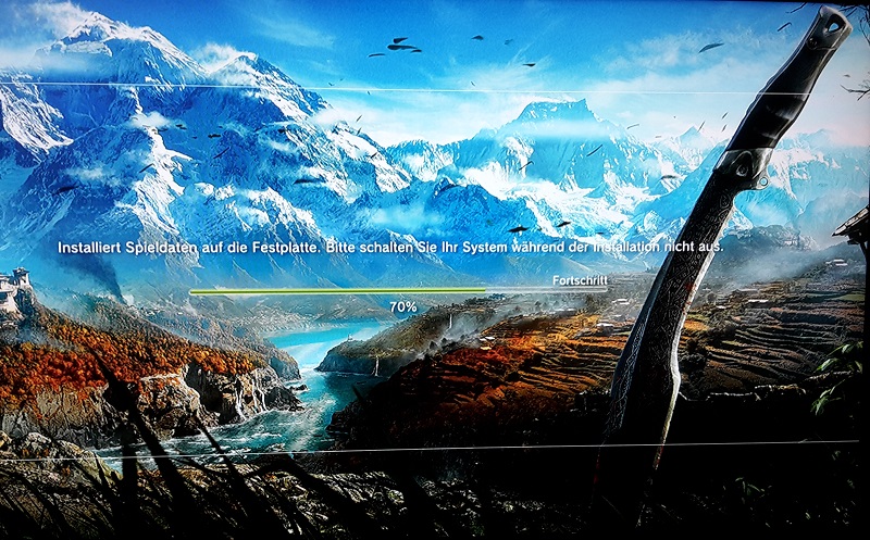 Far Cry 4 Installationsscreen